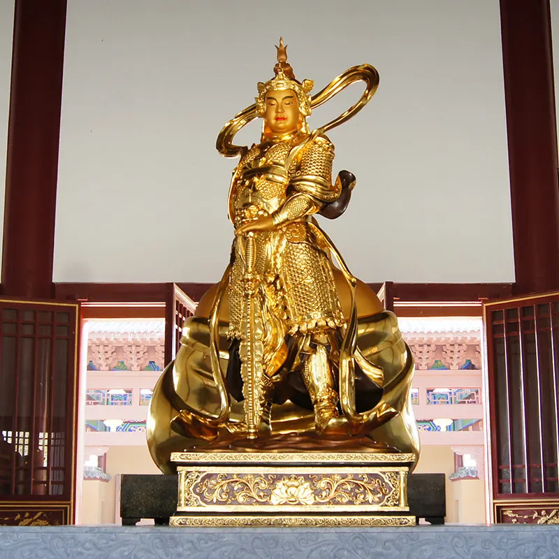 Bronzene 1,96 Meter hohe Vajra-Bodhisattva-Statue