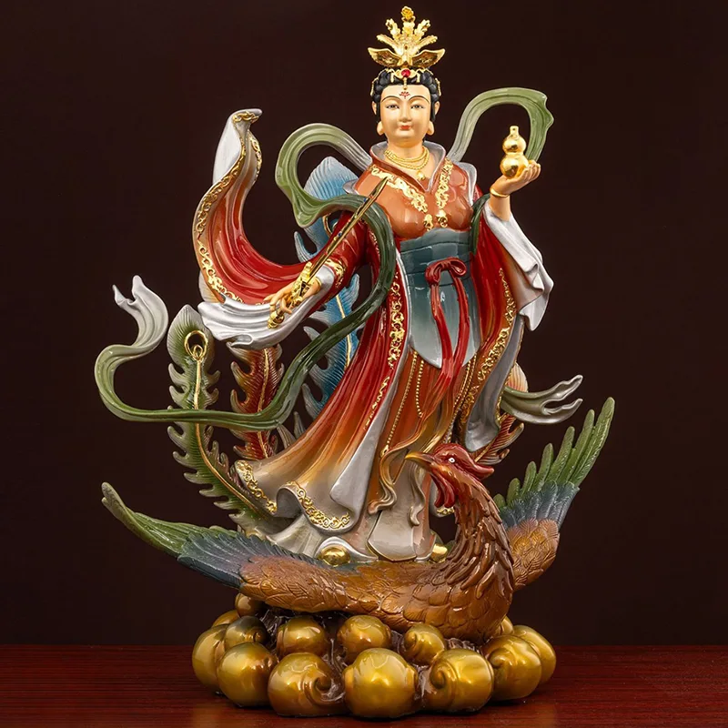 Heiliger Altar, Phoenix-Schwert-Kürbis, Jiutian-Xuannv-Statue